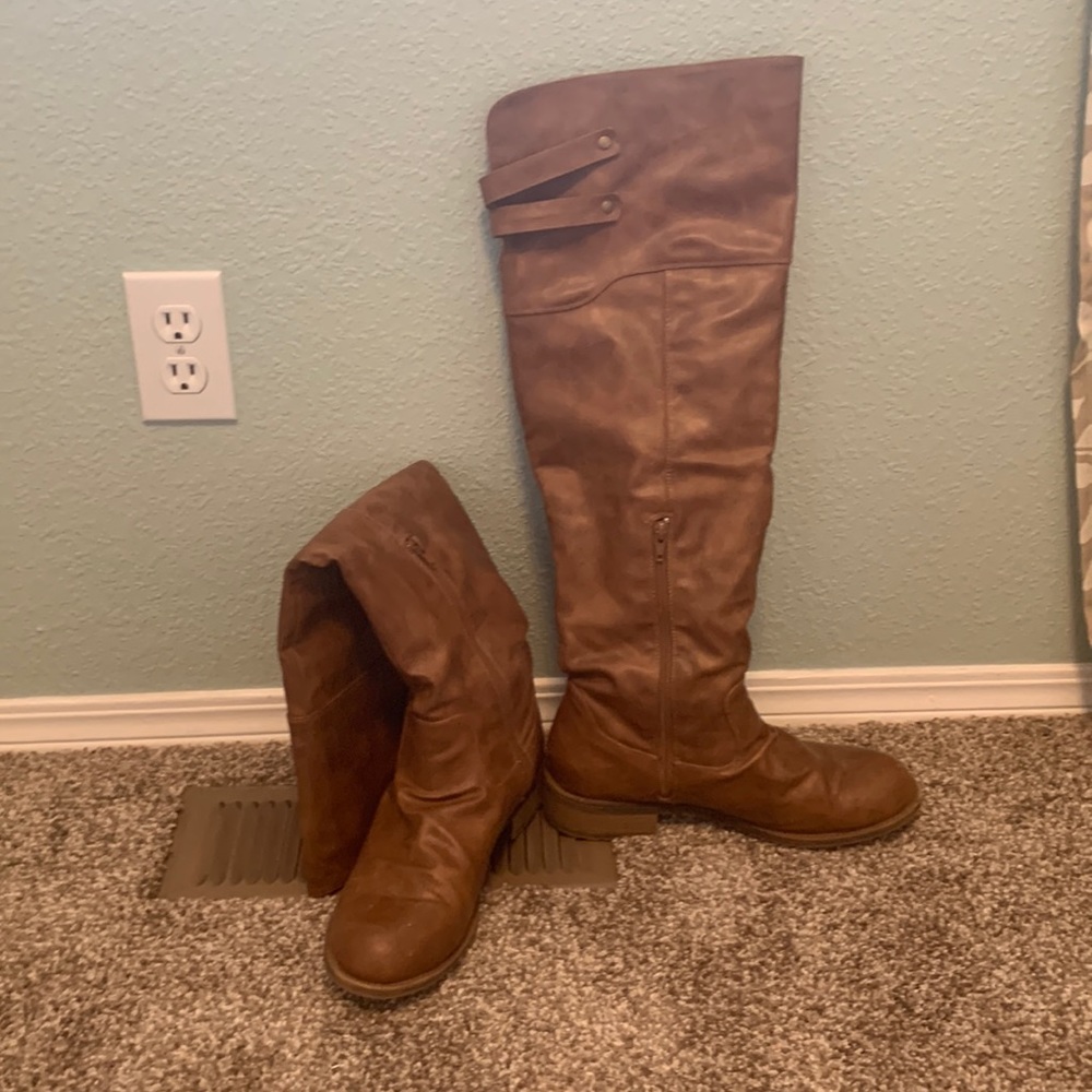 Knee high boots